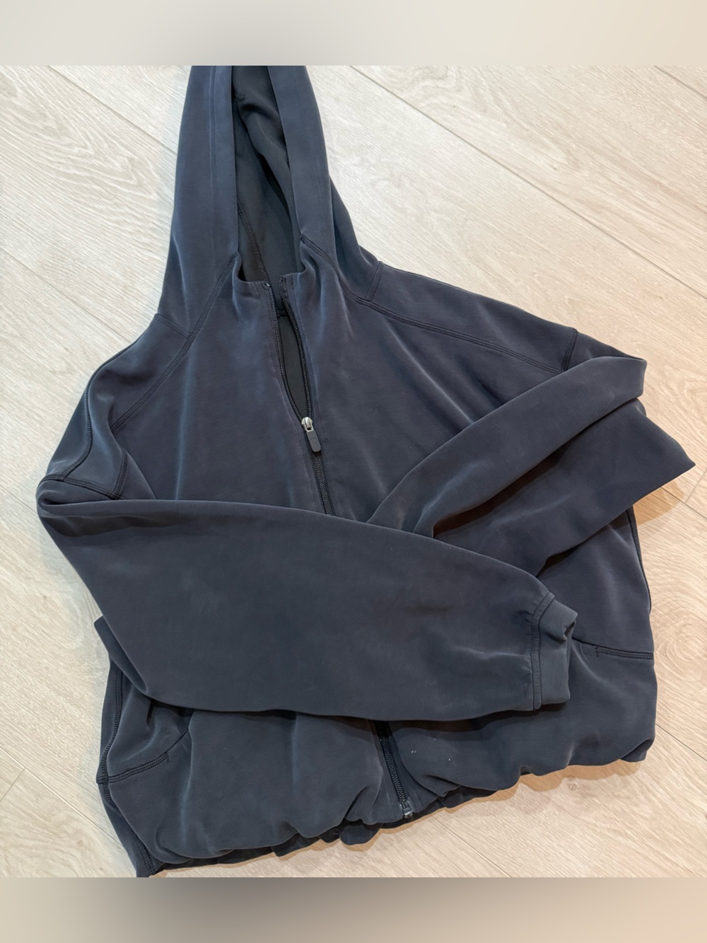 Lululemon Softstreme Cropped Hooded Zip